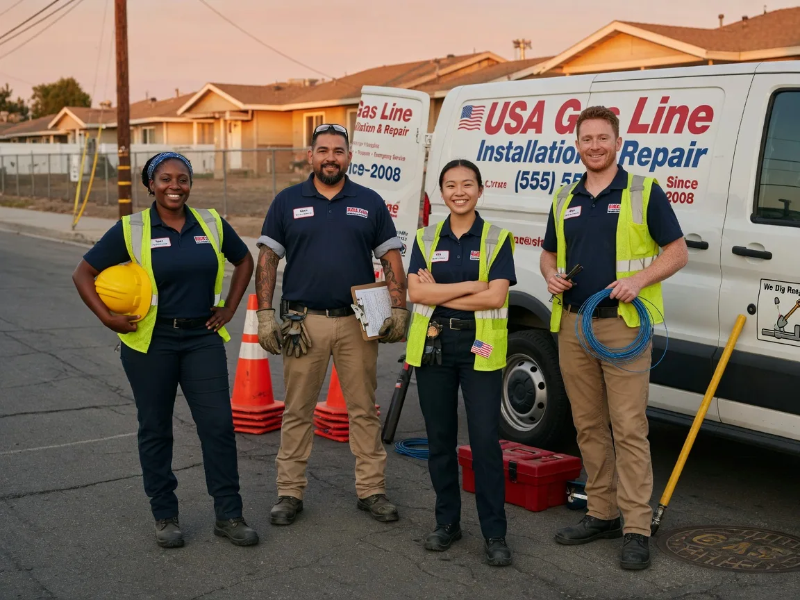 Gas Line Installation company in Reading, VT
